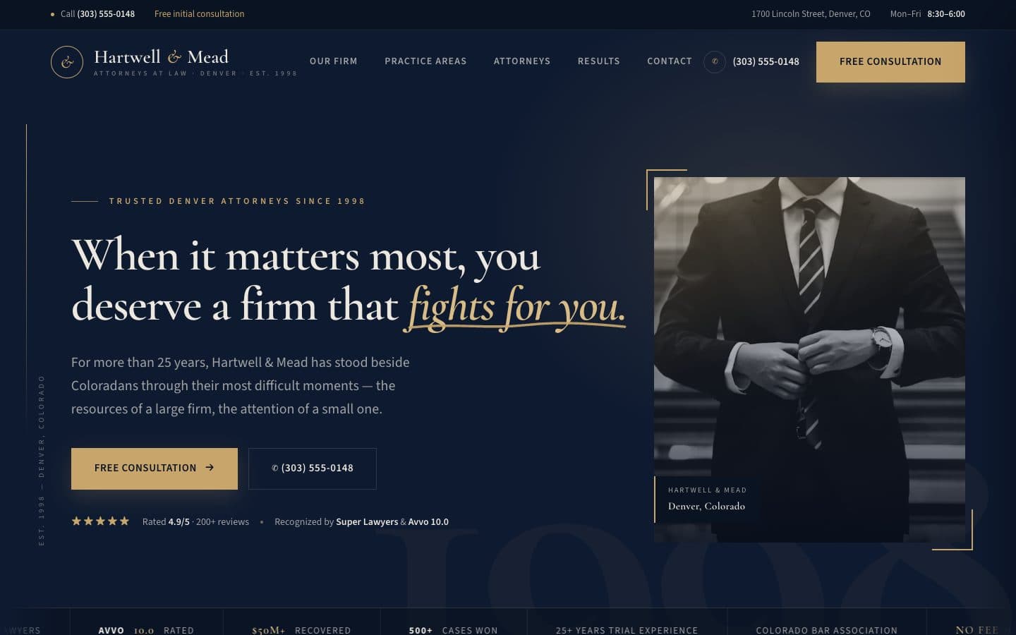 Hartwell & Mead website